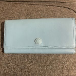 Coach leather wallet